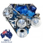 FORD FALCON MUSTANG WINDSOR 302 5.0L SERPENTINE PULLEY AND BRACKET CONVERSION "SPECIAL"
